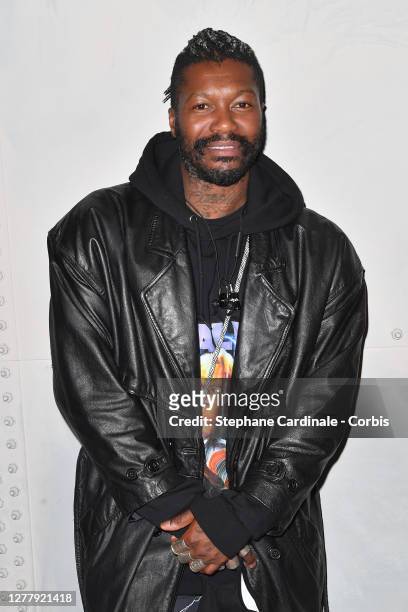 Djibril Cissé attends the "Lotus By Mika" : Launch Party as part of Paris Fashion Week - Womenswear Spring Summer 2021 on October 01, 2020 in Paris,...