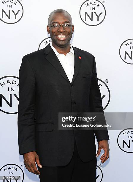 Stacy Spikes attends the 6th annual Made In NY awards at Gracie Mansion on June 6, 2011 in New York City.