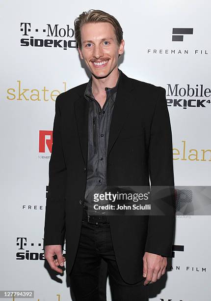 Actor James Hebert attends the "Skateland" after party on May 11, 2011 in Hollywood, California.