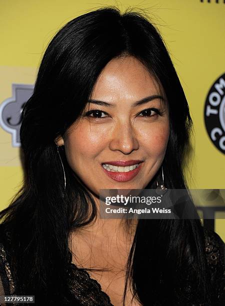 Actress Alexandra Chun attends the DB3 presents Fashion Magazine SINGLES event at The Beverly Hilton hotel on May 12, 2011 in Beverly Hills,...