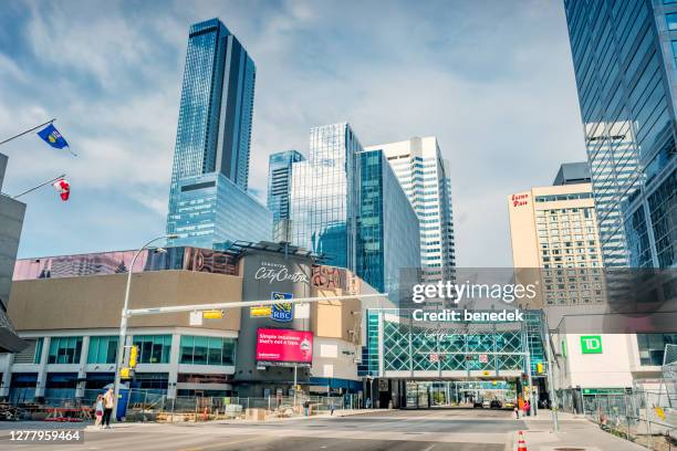 centro de edmonton city centre alberta canadá - edmonton fotografías e imágenes de stock
