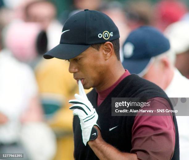 Tiger Woods contemplates another Open win