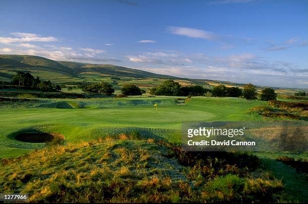 General view of the 7th hole par 4 on the Kings Course at The Gleneagles Hotel in Gleneagles, Scotland. \ Mandatory Credit: David Cannon /Allsport