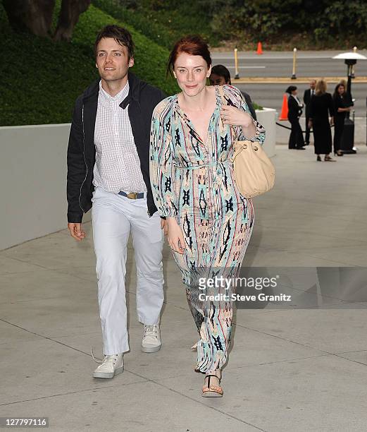 Seth Gabel and Bryce Dallas Howard attends the Natural Resources Defense Council's Ocean Initiative Benefit Hosted By Chanel on June 4, 2011 in...