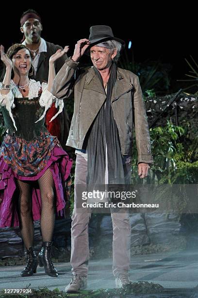 Keith Richards at the World Premiere of Disney's "Pirates of the Caribbean: On Stranger Tides" at Disneyland on May 7, 2011 in Anaheim, California.