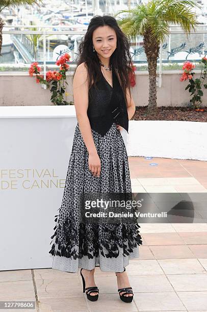 Actress Wei Tang attends the "Wu Xia" Photocall during the 64th Annual Cannes Film Festival at Palais des Festivals on May 14, 2011 in Cannes, France.