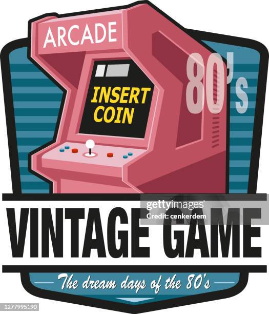 ilustraciones, imágenes clip art, dibujos animados e iconos de stock de juego arcade - amusement arcade