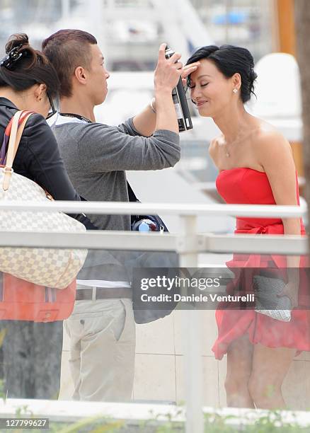 Actress Kara Hui attends the "Wu Xia" Photocall during the 64th Annual Cannes Film Festival at Palais des Festivals on May 14, 2011 in Cannes, France.