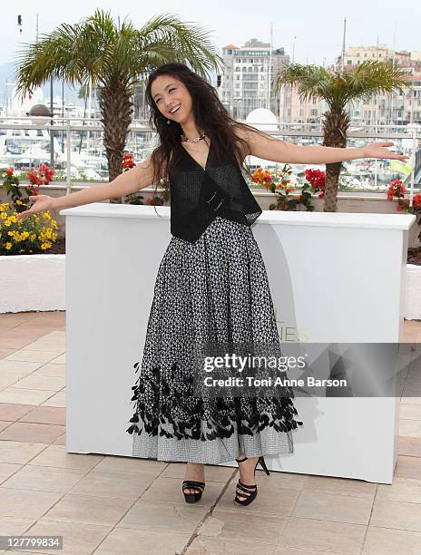 Actress Wei Tang attends the "Wu Xia" Photocall during the 64th Annual Cannes Film Festival at Palais des Festivals on May 14, 2011 in Cannes, France.