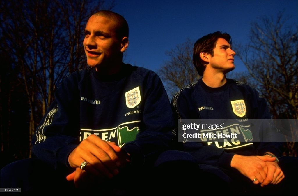 Rio Ferdinand and Frank Lampard
