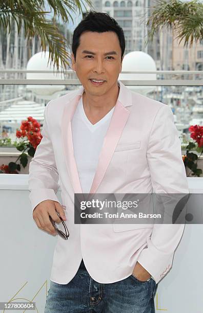 Actor Takeshi Kaneshiro attends the "Wu Xia" Photocall during the 64th Annual Cannes Film Festival at Palais des Festivals on May 14, 2011 in Cannes,...