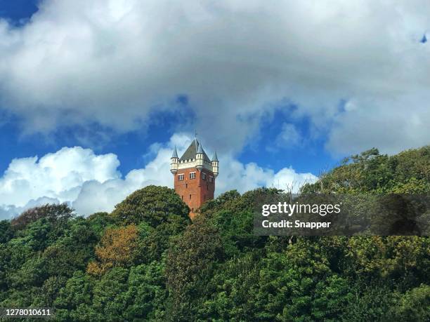 water tower, esbjerg, jutland, denmark - esbjerg stock-fotos und bilder