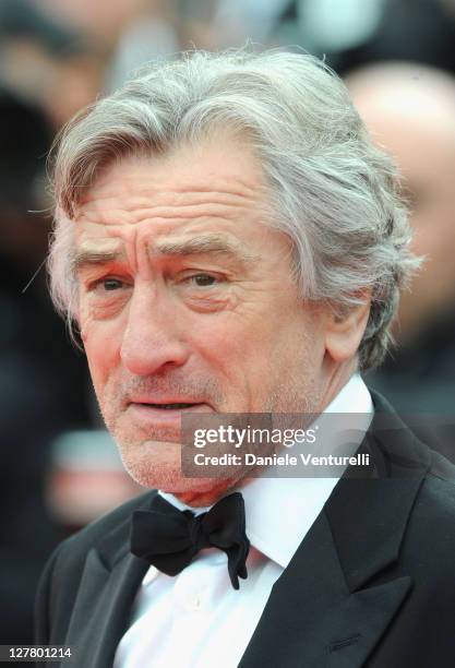 Jury president Robert de Niro attends the "Pirates of the Caribbean: On Stranger Tides" Premiere during the 64th Annual Cannes Film Festival at...