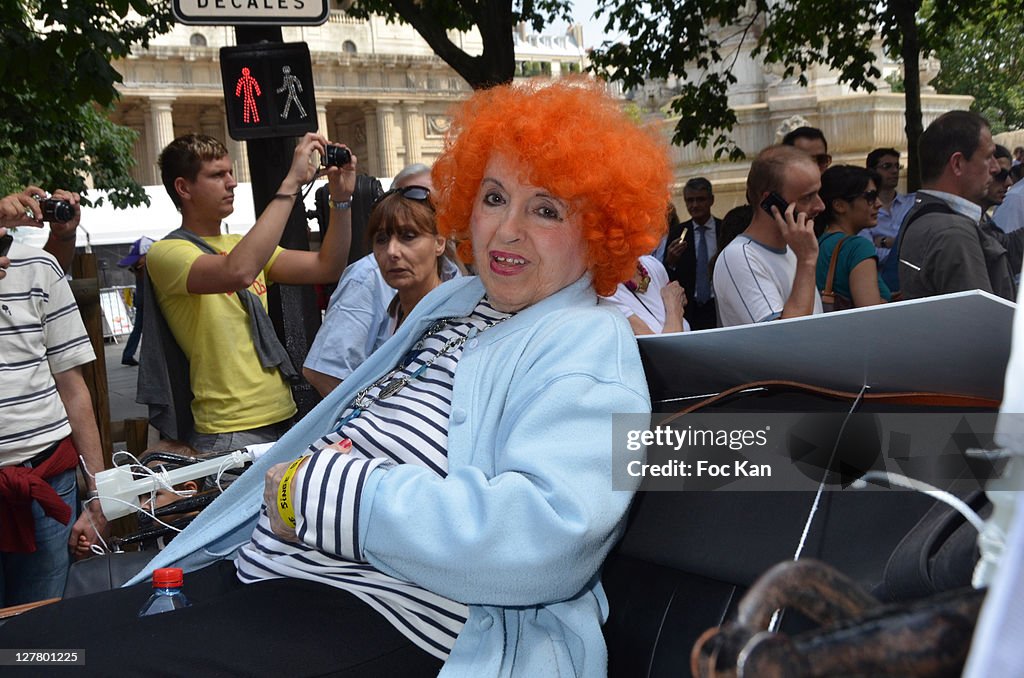 'Singe Germain' Festival at Place Saint Sulpice on May 21