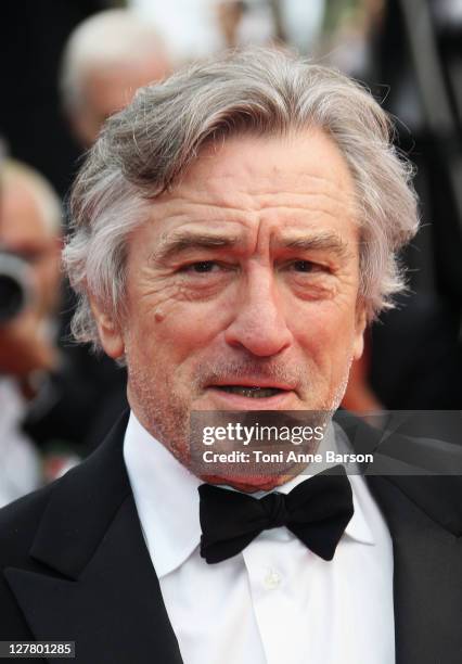 Jury president Robert de Niro attends the "Pirates of the Caribbean: On Stranger Tides" Premiere during the 64th Annual Cannes Film Festival at...
