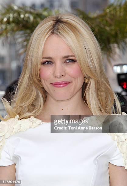 Actress Rachel McAdams attends the "Midnight In Paris" Photocall at the Palais des Festivals during the 64th Cannes Film Festival on May 11, 2011 in...