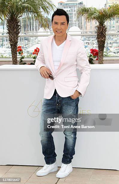 Actor Takeshi Kaneshiro attends the "Wu Xia" Photocall during the 64th Annual Cannes Film Festival at Palais des Festivals on May 14, 2011 in Cannes,...