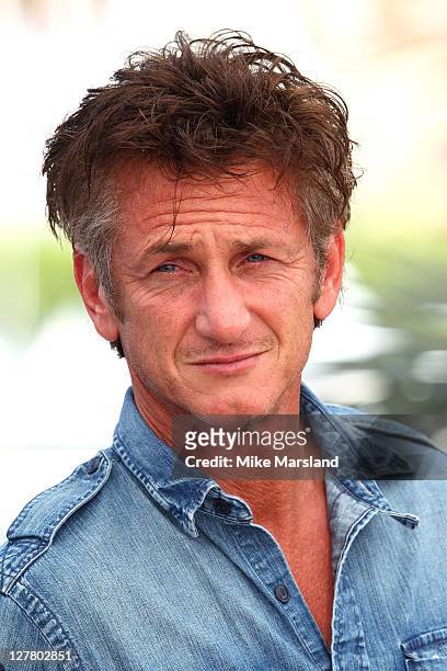 Actor Sean Penn attends the 'This Must Be The Place' photocall during the 64th Annual Cannes Film Festival at Palais des Festivals on May 20, 2011 in...
