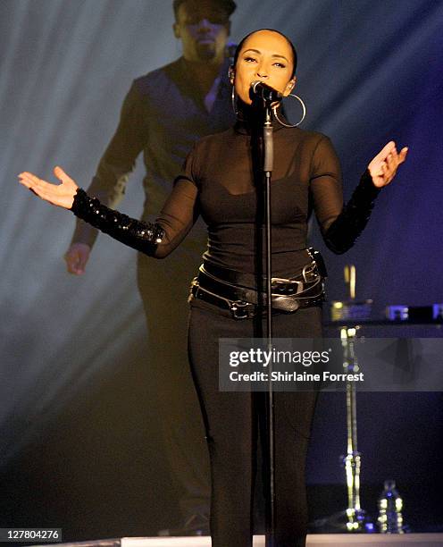 Sade performs at MEN Arena on May 27, 2011 in Manchester, England.