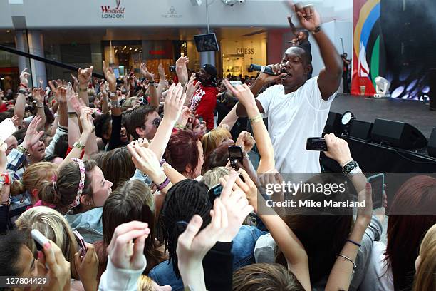 Dizzee Rascal 2012 114 Coca Cola Launches London 2012 Olympic Torch Relay Nomination ...