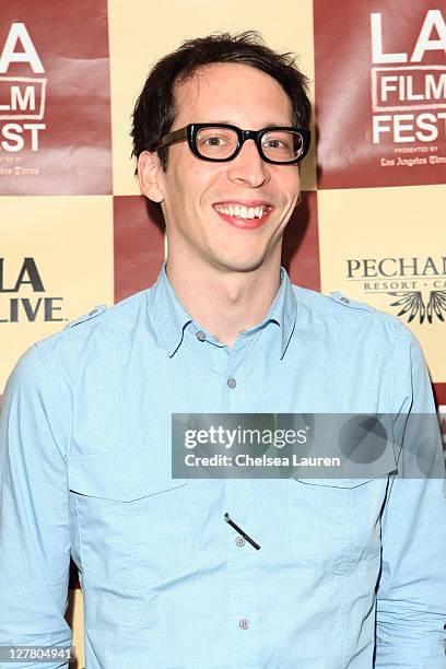 Director Greg Jardin attends "Eclectic Mix" Q & A during 2011 Los Angeles Film Festival held at the Regal Cinemas L.A. LIVE on June 18, 2011 in Los...