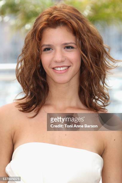 Actress Ada Condeescu attend the "Loverboy" Photocall during the 64th Cannes Film Festival at the Palais des Festivals on May 18, 2011 in Cannes,...