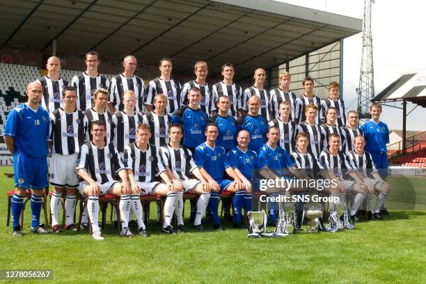 Alan Reid, John Potter, Kevin McGowne, Brian McGinty, Ian Maxwell, John Sutton, Billy Mehmet, Kirk Broadfoot, Simon Lappin, Richard Brittain, .MIDDLE...