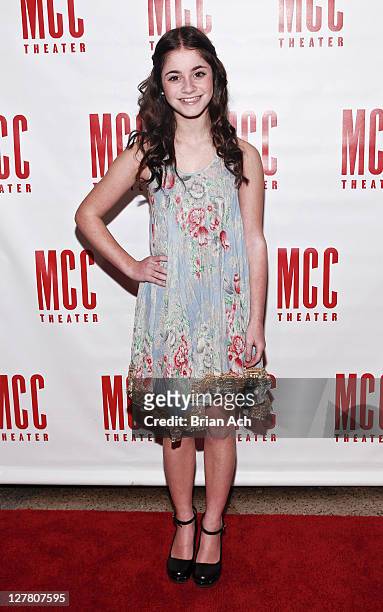 Alison Jaye Horowitz attends Miscast 2011 - MCC Theater's 25th Anniversary Gala at Hammerstein Ballroom on March 14, 2011 in New York City.