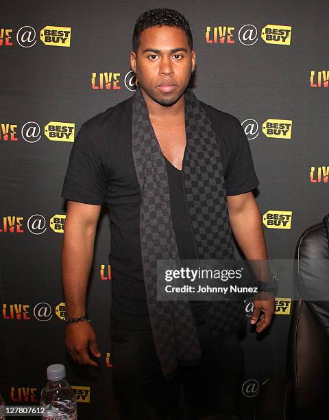 Bobby V. Signs copies of his new album "Fly On The Wall" at Best Buy Union Square on March 22, 2011 in New York City.