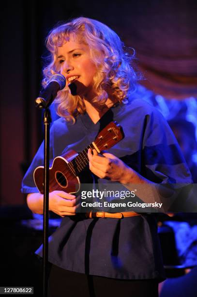 Nellie McKay performs at Feinsteins at Loews Regency Ballroom on March 22, 2011 in New York City.