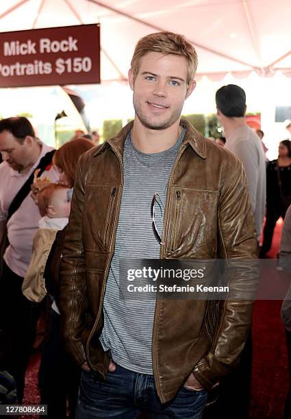 Actor Trevor Donovan attends John Varvatos 8th Annual Stuart House Benefit featuring KD Lang at John Varvatos Los Angeles on March 13, 2011 in Los...