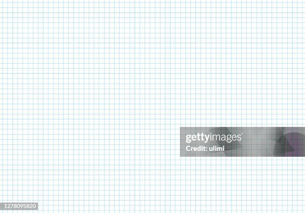 seamless graph paper - a4 paper stock illustrations