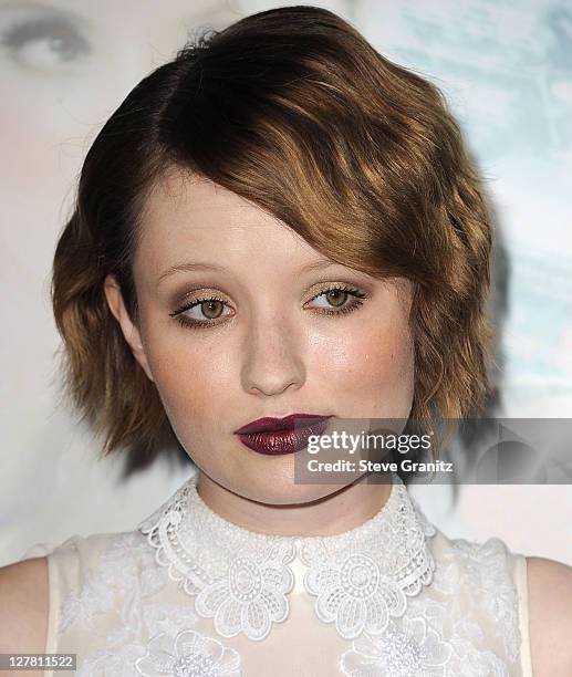 Emily Browning attends the "Sucker Punch" Los Angeles Premiere at Grauman's Chinese Theatre on March 23, 2011 in Hollywood, California.