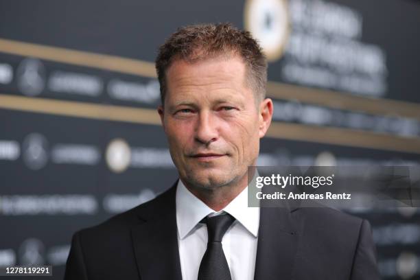 Til Schweiger attends the "Gott, Du kannst ein Arsch sein" premiere during the 16th Zurich Film Festival at Kino Corso on October 02, 2020 in Zurich,...