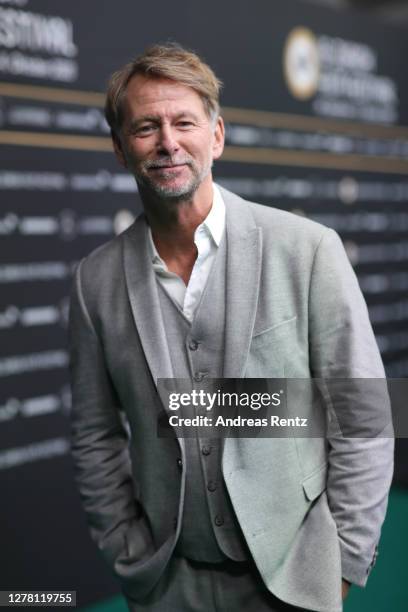 Director Andre Erkau attends the "Gott, Du kannst ein Arsch sein" premiere during the 16th Zurich Film Festival at Kino Corso on October 02, 2020 in...