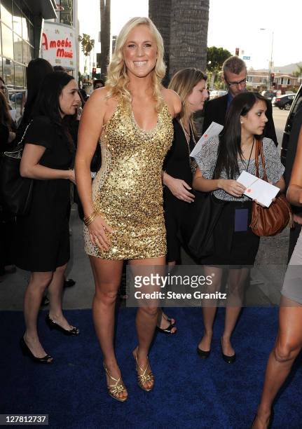 Surfer Bethany Hamilton attends the "Soul Surfer" Los Angeles Premiere at ArcLight Cinemas on March 30, 2011 in Hollywood, California.
