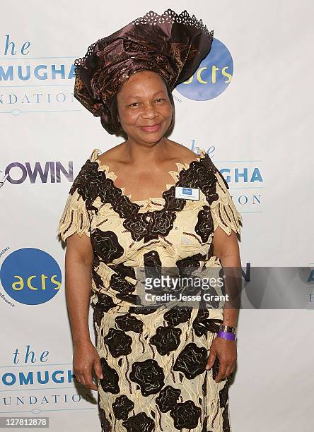 Asomugha Fundation President Dr. Lilian Asomugha attends the Fifth Annual Asomugha Foundation Gala held at the Renaissance Hotel at LAX on March 19,...