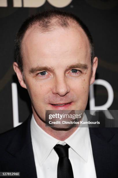 Actor Brían F. O'Byrne attends the "Mildred Pierce" premiere at the Ziegfeld Theatre on March 21, 2011 in New York City.