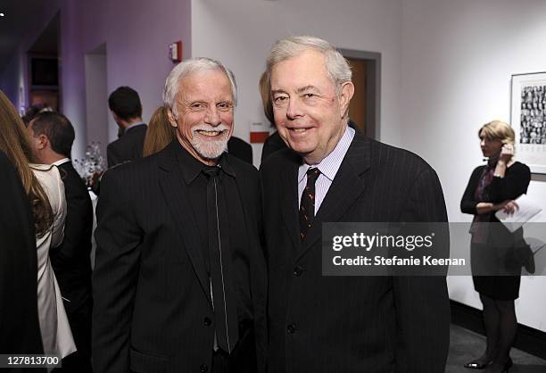 Kerry English and John Van de Kamp attend 2011 REDCAT Gala Honoring Eli & Edythe Broad and Apichatpong Weerasethakul at REDCAT on March 19, 2011 in...