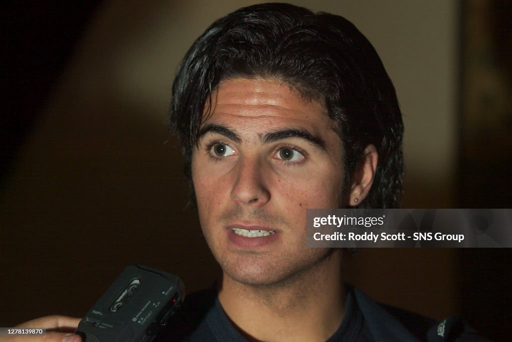 Rangers' Mikel Arteta News Photo - Getty Images