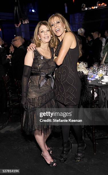 Janet Dreisen Rappaport and Rosette Delug attend 2011 REDCAT Gala Honoring Eli & Edythe Broad and Apichatpong Weerasethakul at REDCAT on March 19,...