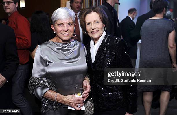 Dallas Price and Edythe Broad attend 2011 REDCAT Gala Honoring Eli & Edythe Broad and Apichatpong Weerasethakul at REDCAT on March 19, 2011 in Los...