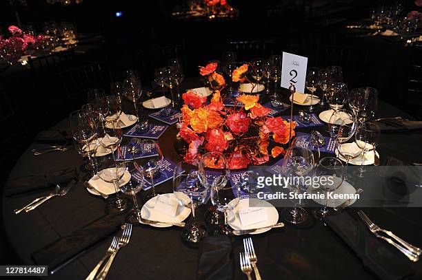 General View of 2011 REDCAT Gala Honoring Eli & Edythe Broad and Apichatpong Weerasethakul at REDCAT on March 19, 2011 in Los Angeles, California.