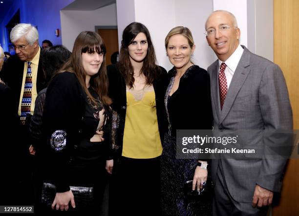 Kate Mulleavy, Laura Mulleavy, Maria Bell and Bill Bell attend 2011 REDCAT Gala Honoring Eli & Edythe Broad and Apichatpong Weerasethakul at REDCAT...