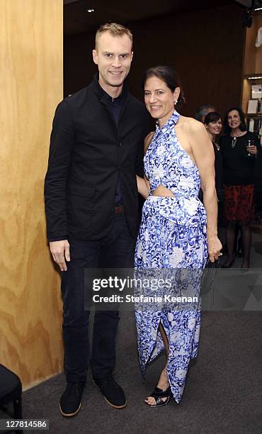 Brian Phillips and Katherine Ross attend 2011 REDCAT Gala Honoring Eli & Edythe Broad and Apichatpong Weerasethakul at REDCAT on March 19, 2011 in...