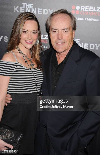 Powers Boothe and Parisse Boothe attend "The Kennedys" World Premiere at AMPAS Samuel Goldwyn Theater on March 28, 2011 in Beverly Hills, California.