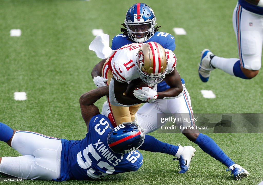 San Francisco 49ers v New York Giants