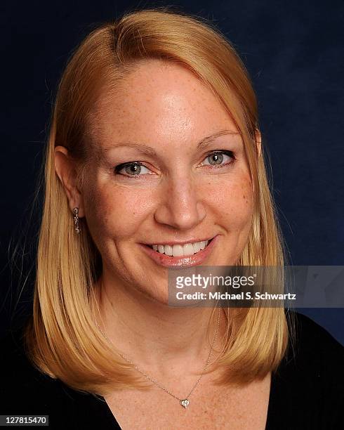 Comedian Alli Breen poses at The Ice House Comedy Club on March 19, 2011 in Pasadena, California.
