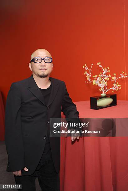 Choi Jeong Haw attends 2011 REDCAT Gala Honoring Eli & Edythe Broad and Apichatpong Weerasethakul at REDCAT on March 19, 2011 in Los Angeles,...