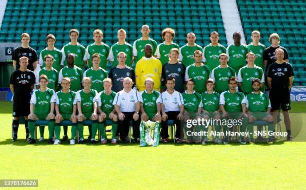 Competition Winner with Hibs squad.The Hibs squad for season 2007/2008: Colin McLelland Patrick Mailey, Ross Campbell, Chris Hogg, Torben Joneleit,...